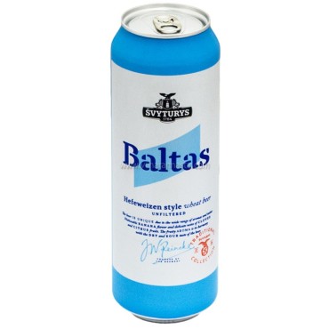 Svyturys Baltas 5% 56,8cl can