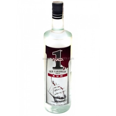 No.1 Old Caribbean White Rum 37,5% 100cl