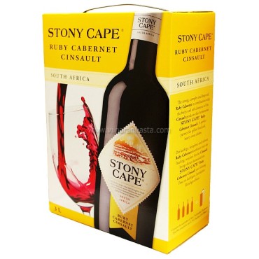 Stony Cape Ruby Cabernet Cinsault 13% 300cl BIB
