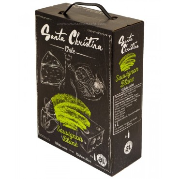 Santa Christina Sauvgnon Blanc 12,5% 300cl BIB