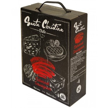 Santa Christina Cabernet Sauvignon 12,5% 300cl BIB