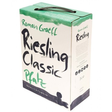 Roman Graeff Riesling Classic 12% 300cl BIB