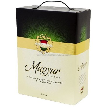 Magyar Feher Bor White 11,5% 300cl BIB