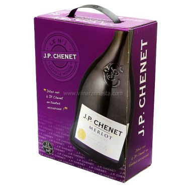 J.P.Chenet Merlot 13% 300cl BIB