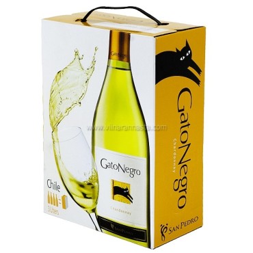 Gato Negro Chardonnay 13% 300cl BIB