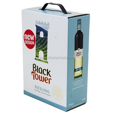 Black Tower Dry Riesling 12% 300cl BIB