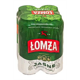 Łomża Jasne Pelne 5,7% 4x50cl PUSZKA