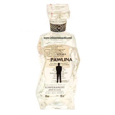 Pawlina Vodka 40% 70cl Karafka