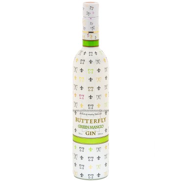 Butterfly Green Mango Gin 38% 70cl