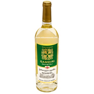 Gamziri Rkatisiteli White S.Sweet 11% 75cl