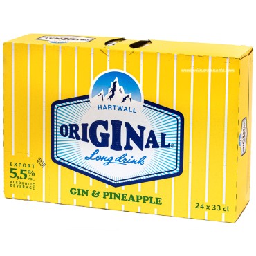 Hartwall Pineapple 24x5,5% 33cl